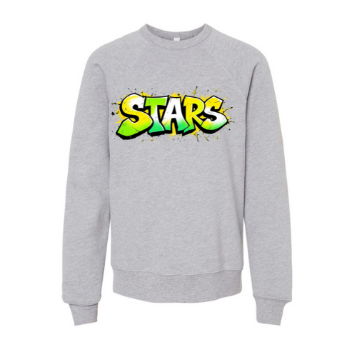 Stars Graffiti Youth Sweatshirt