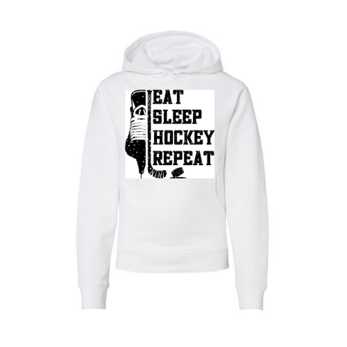 Eat, Sleep, Hockey, Repeat Sweatshirt