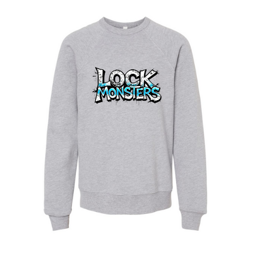 Lock Monstors Graffiti Youth Sweatshirt