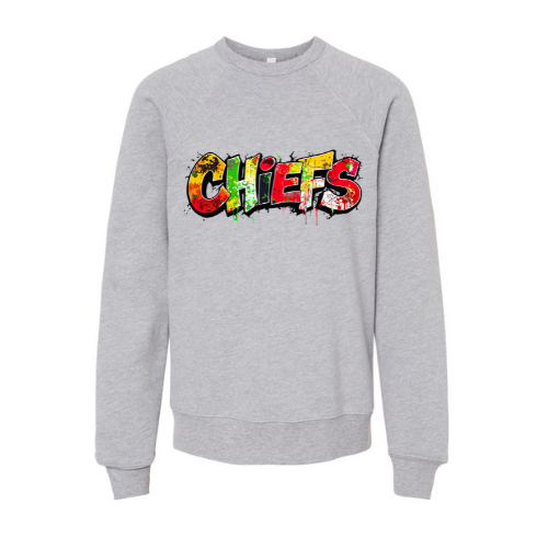 Chiefs Graffiti Youth Sweatshirt