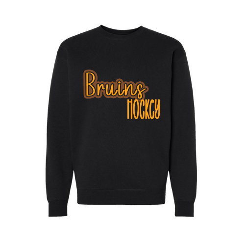 Bruins See-Thru Adult Sweatshirt