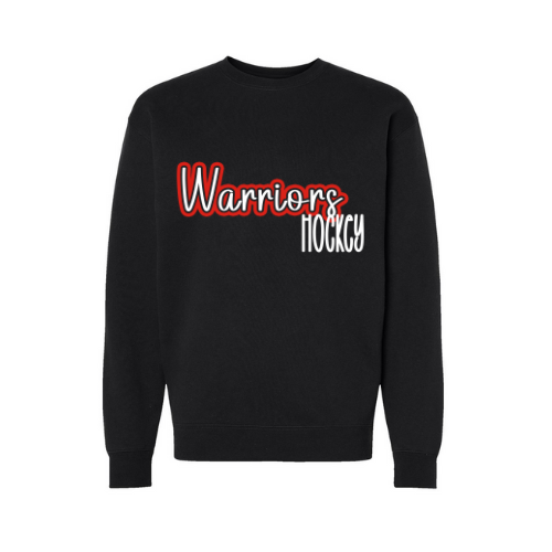 Warriors See-Thru Adult Sweatshirt