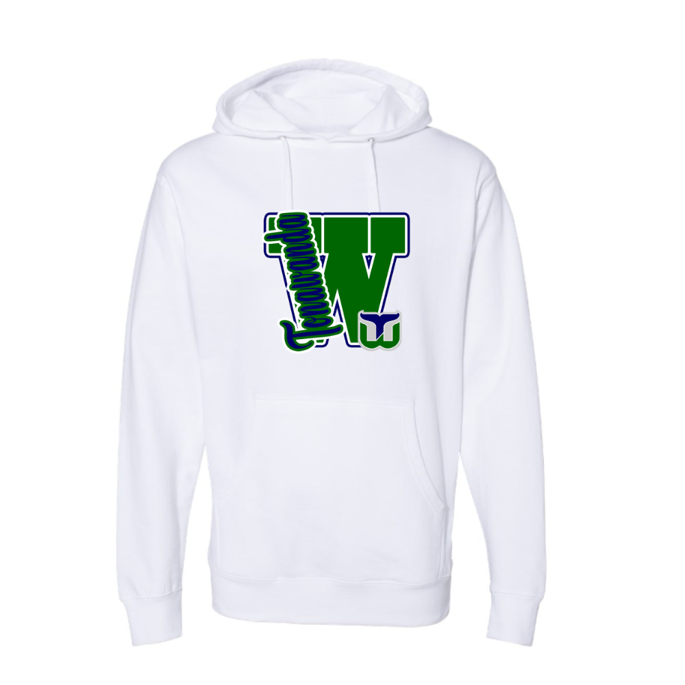 Whalers Varsity Letter Adult Sweatshirt