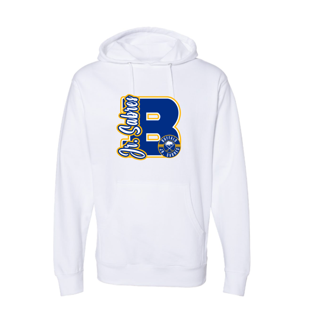 Jr. Sabres Blue Varsity Letter Adult Sweatshirt