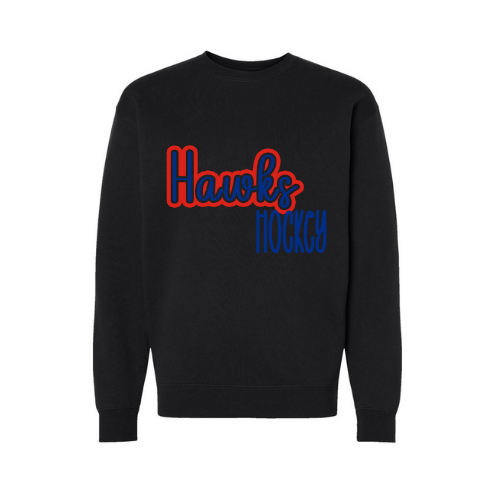 Hawks See-Thru Adult Sweatshirt