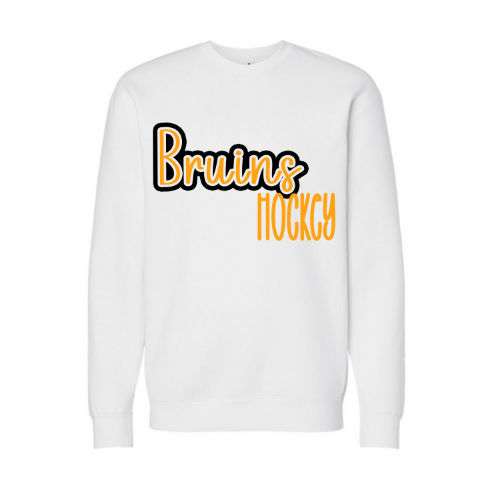 Bruins See-Thru Adult Sweatshirt