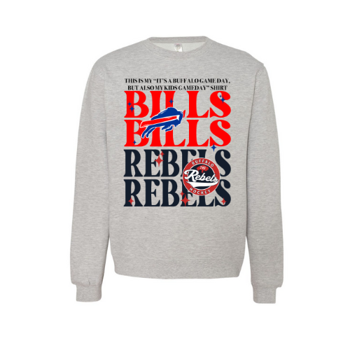 Buffalo/Your Team Adult Sweatshirt