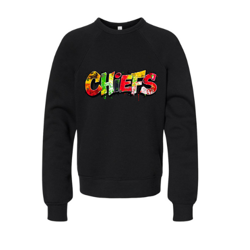 Chiefs Graffiti Youth Sweatshirt
