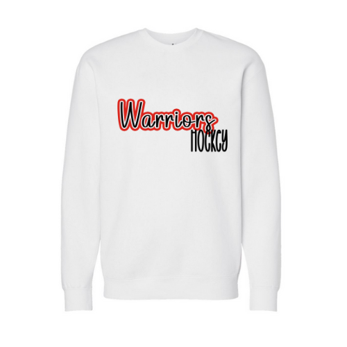 Warriors See-Thru Adult Sweatshirt
