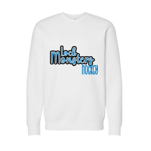 Lock Monsters See-Thru Adult Sweatshirt