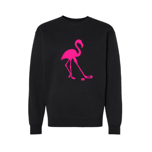 HHD Pink Flamingos Logo Adult Sweatshirt