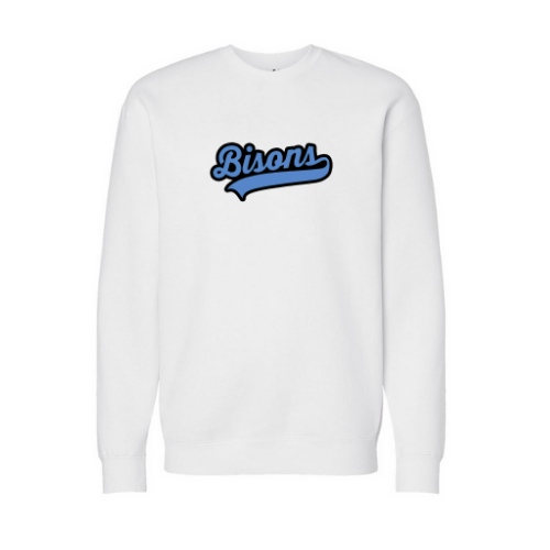 Buffalo Bisons Blue Logo Adult Sweatshirt