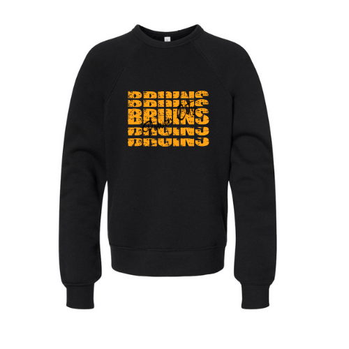 Power City Bruins Stacked Youth Sweatshirt
