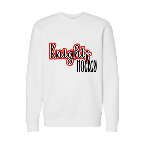 Knights See-Thru Adult Sweatshirt