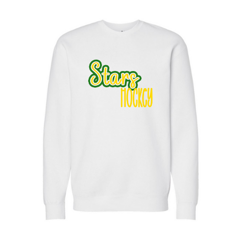 Stars See-Thru Adult Sweatshirt