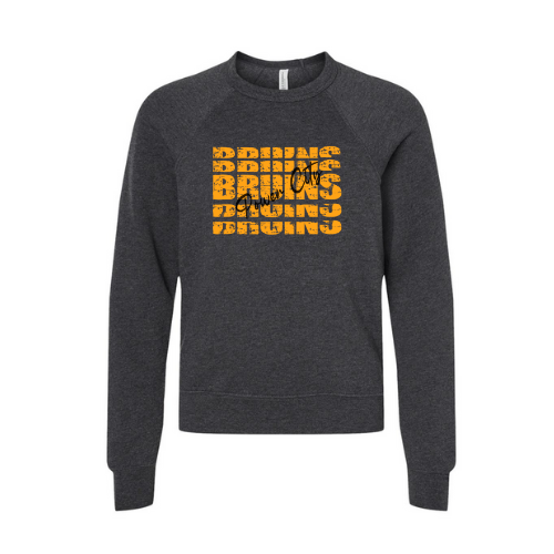 Power City Bruins Stacked Youth Sweatshirt