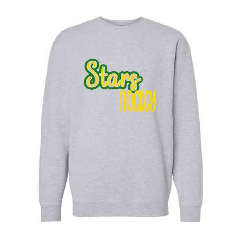 Stars See-Thru Adult Sweatshirt