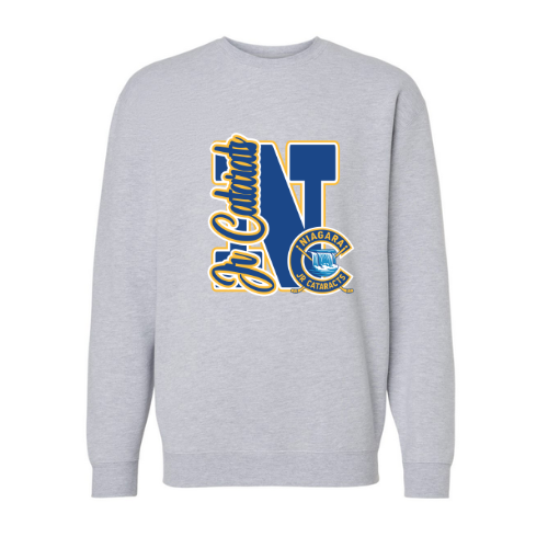 Niagara Jr. Cataracts Varsity Letter Adult Sweatshirt