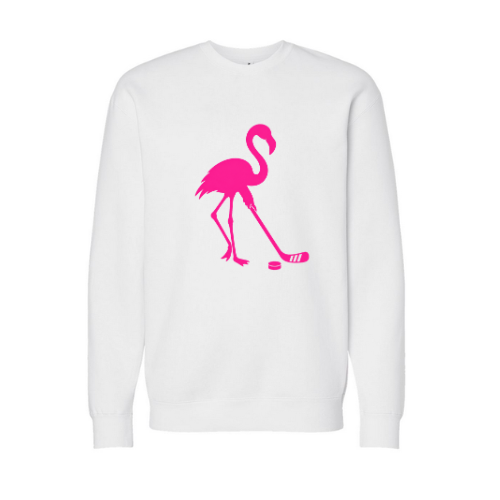 HHD Pink Flamingos Logo Adult Sweatshirt