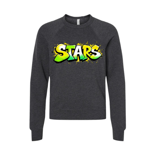 Stars Grafitti Adult Sweatshirt