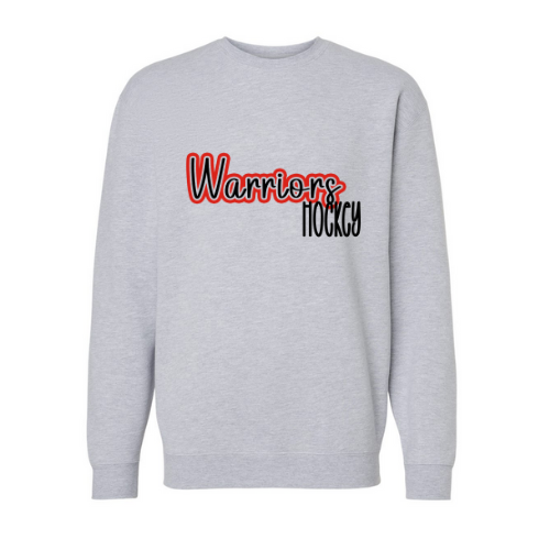Warriors See-Thru Adult Sweatshirt