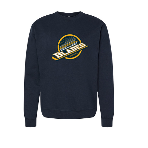 Blades Logo Adult Hooded Sweatshirt