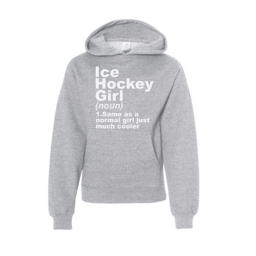 Ice Hockey Girl Sweatshirt