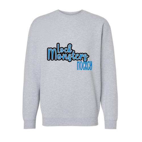 Lock Monsters See-Thru Adult Sweatshirt