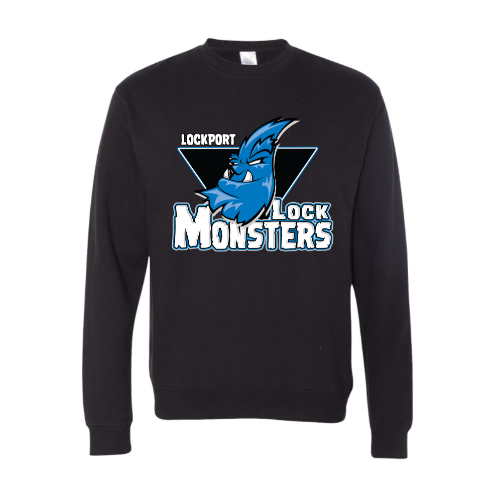 Lockport Logo Adult Hooded Sweatshirt