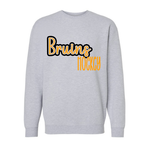 Bruins See-Thru Adult Sweatshirt