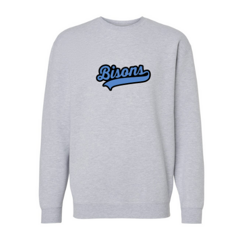 Buffalo Bisons Blue Logo Adult Sweatshirt