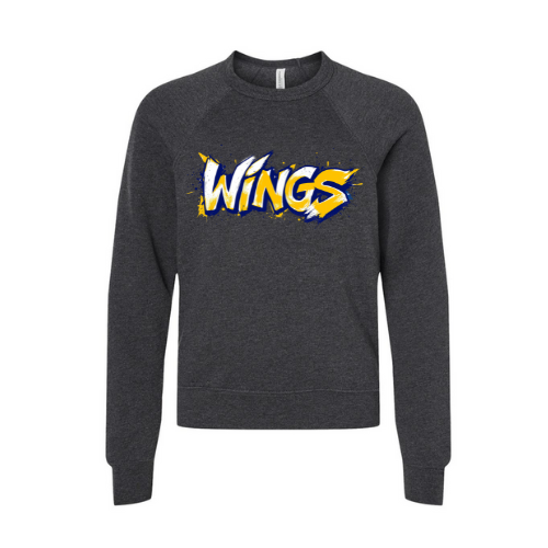 Wings Graffiti Youth Sweatshirt