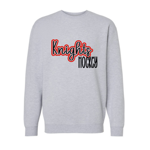 Knights See-Thru Adult Sweatshirt