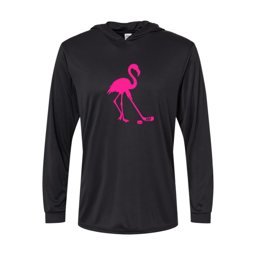 HHD Pink Flamingos Adult Long Sleeve Performance Shirt