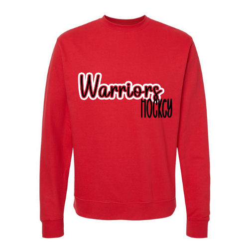 Warriors See-Thru Adult Sweatshirt