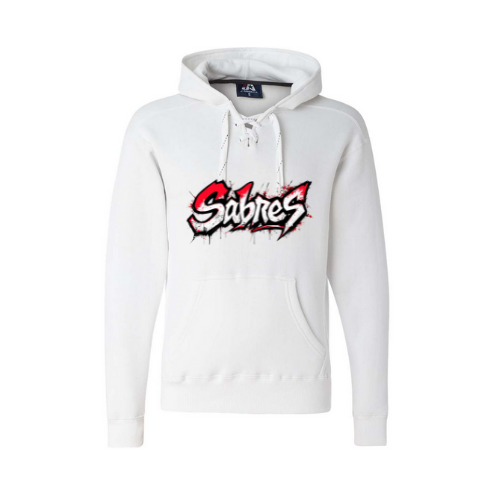 Jr. Sabres Red Grafitti Adult Sweatshirt