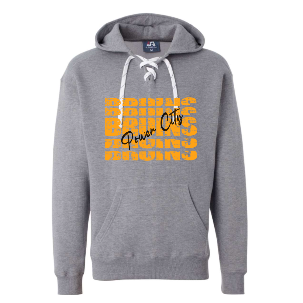 Bruins Stacked Adult Sweatshirt