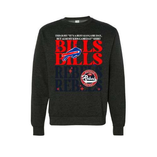 Buffalo/Your Team Adult Sweatshirt