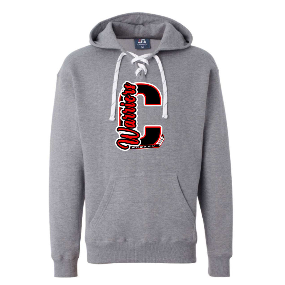 Warriors Varsity Letter Adult Sweatshirt