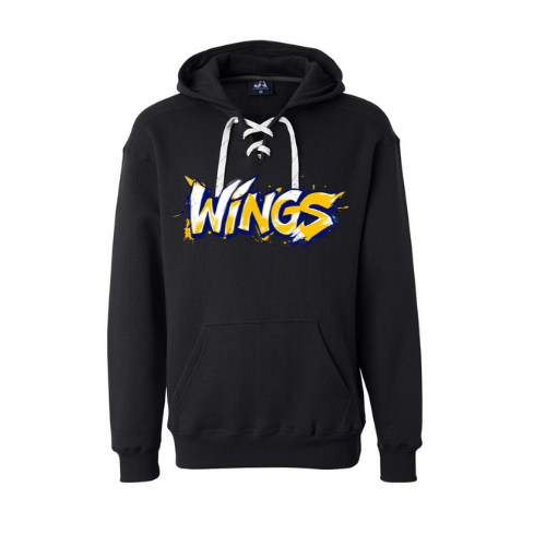 Wings Grafitti Adult Sweatshirt
