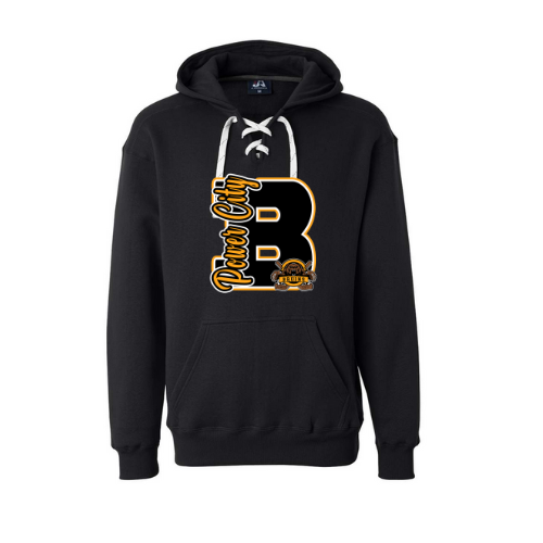 Power City Bruins Varsity Letter Adult Sweatshirt