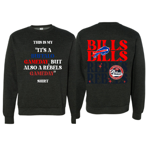 Buffalo/Your Team Adult Sweatshirt