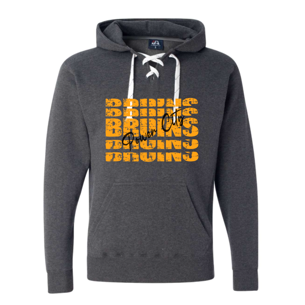 Bruins Stacked Adult Sweatshirt