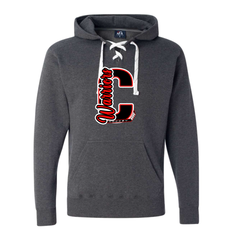 Warriors Varsity Letter Adult Sweatshirt