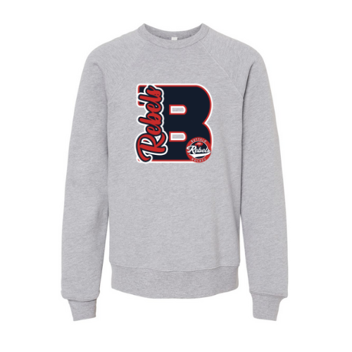 Rebels Varsity Letter Youth Sweatshirt