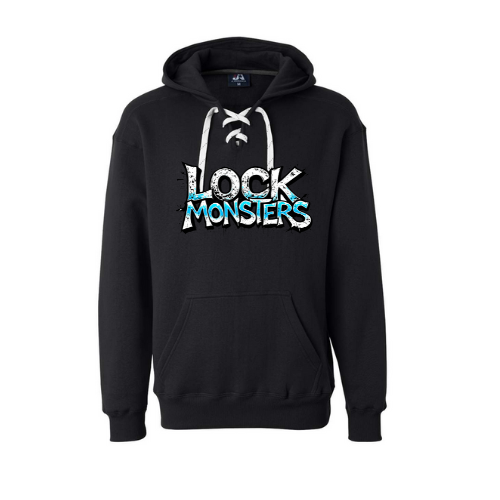 Lock Monsters Grafitti Adult Sweatshirt
