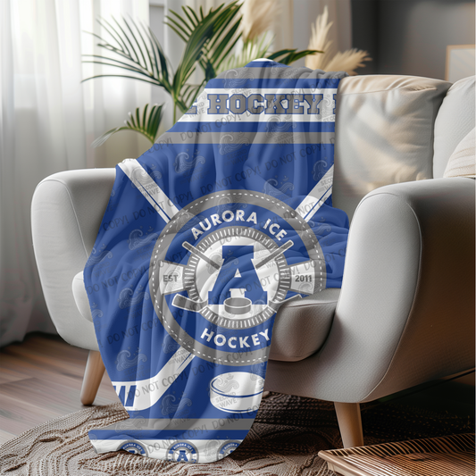 Aurora Blanket with Stripes