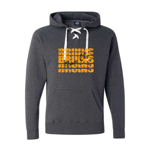 Power City Bruins Stacked Adult Sweatshirt