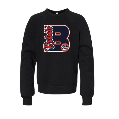 Rebels Varsity Letter Youth Sweatshirt
