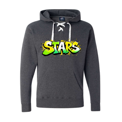 Stars Grafitti Adult Sweatshirt